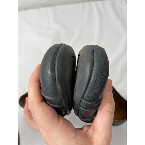 Naturalizer N5 Womens Ballet Flat black Leather Medallion Size 8 - Picture 6 of 12